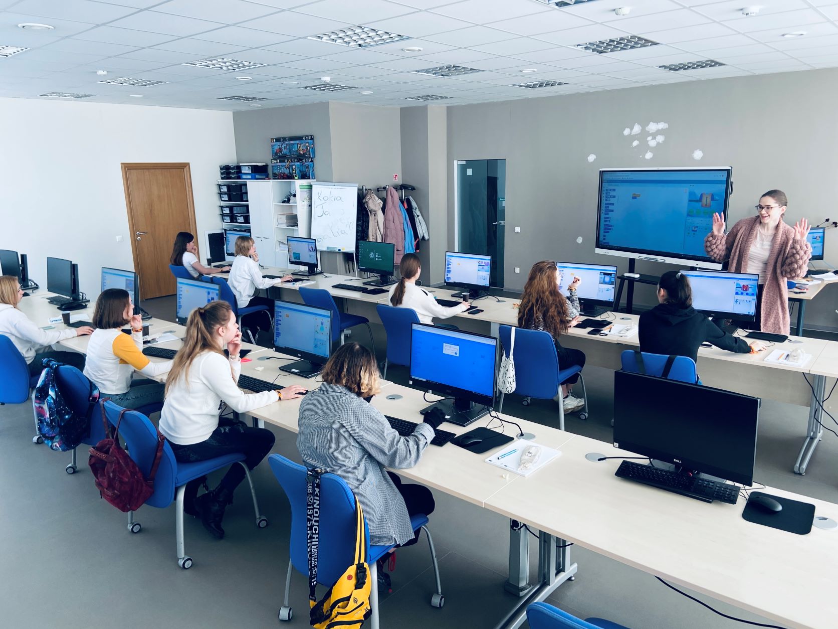 One-day technology camp at the Šiauliai Povilas Višinskis Library